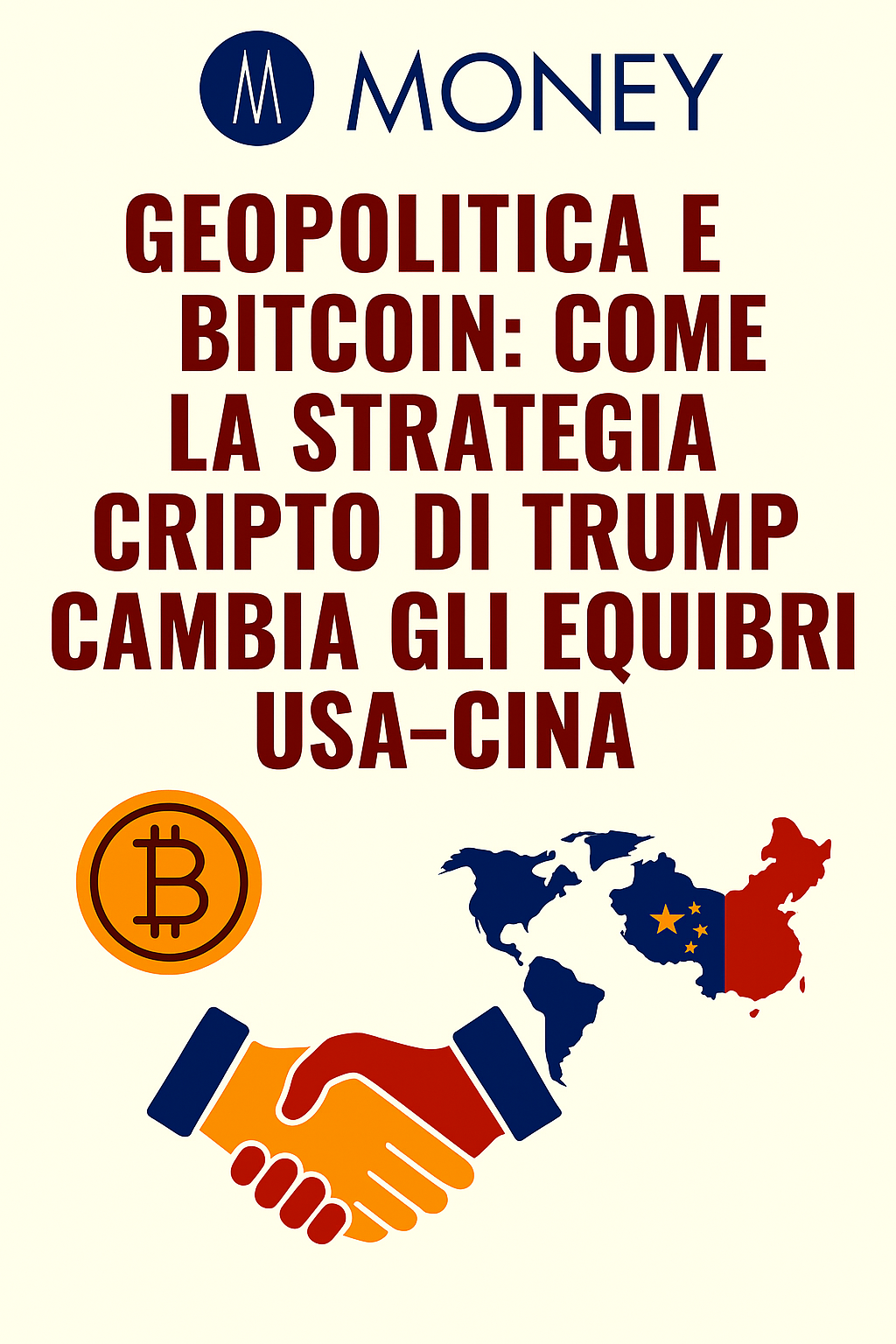 Geopolitica e Bitcoin: come la strategia cripto di Trump cambia gli equilibri USA-Cina