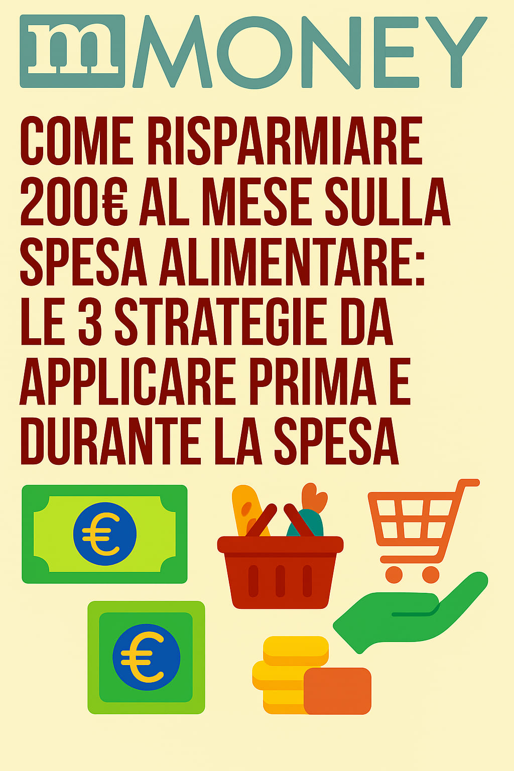 Come Risparmiare 200€ al Mese sulla Spesa Alimentare Le 3 Strategie da Applicare Prima e Durante la Spesa