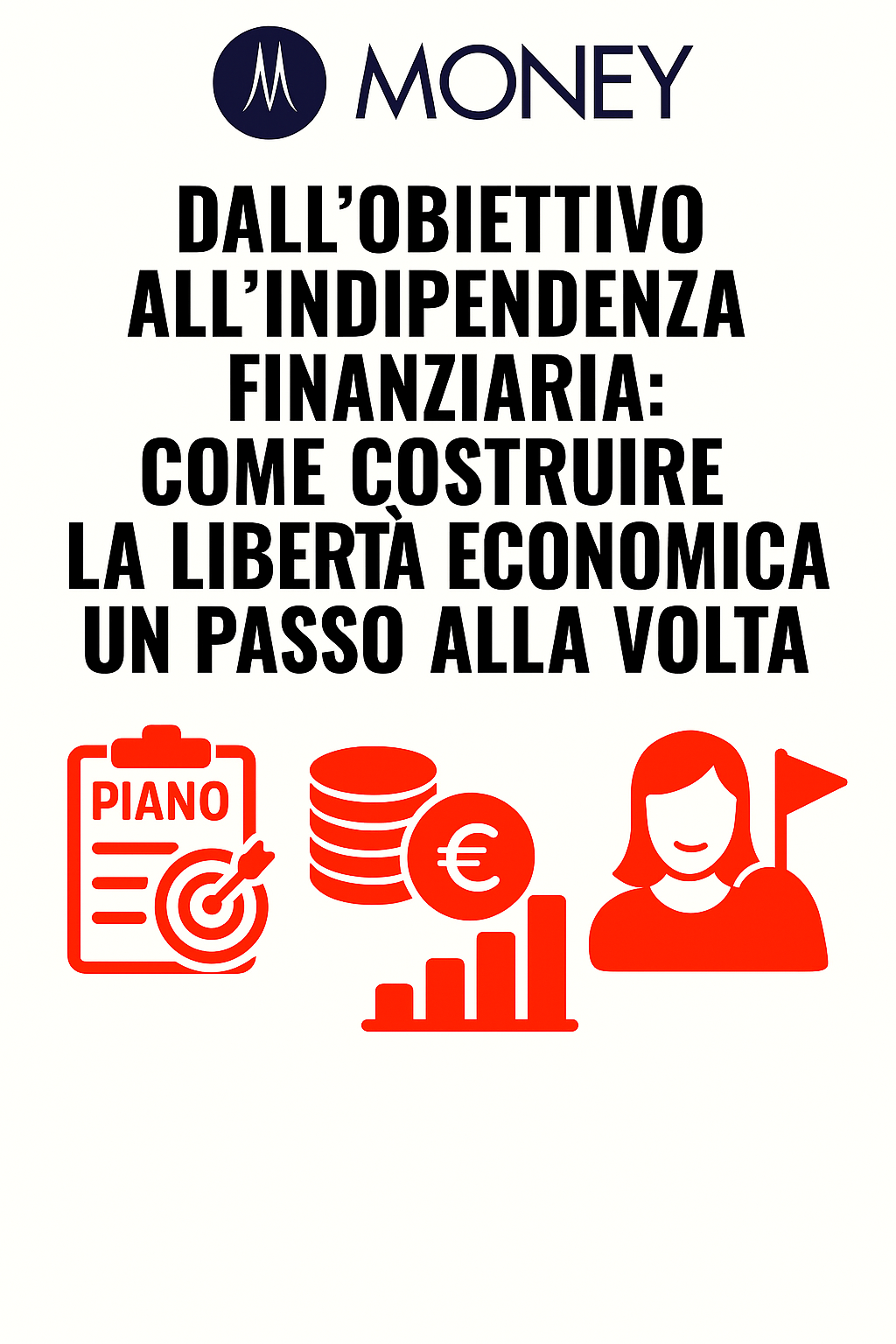 Dall’obiettivo all’indipendenza finanziaria: come costruire la libertà economica un passo alla volta