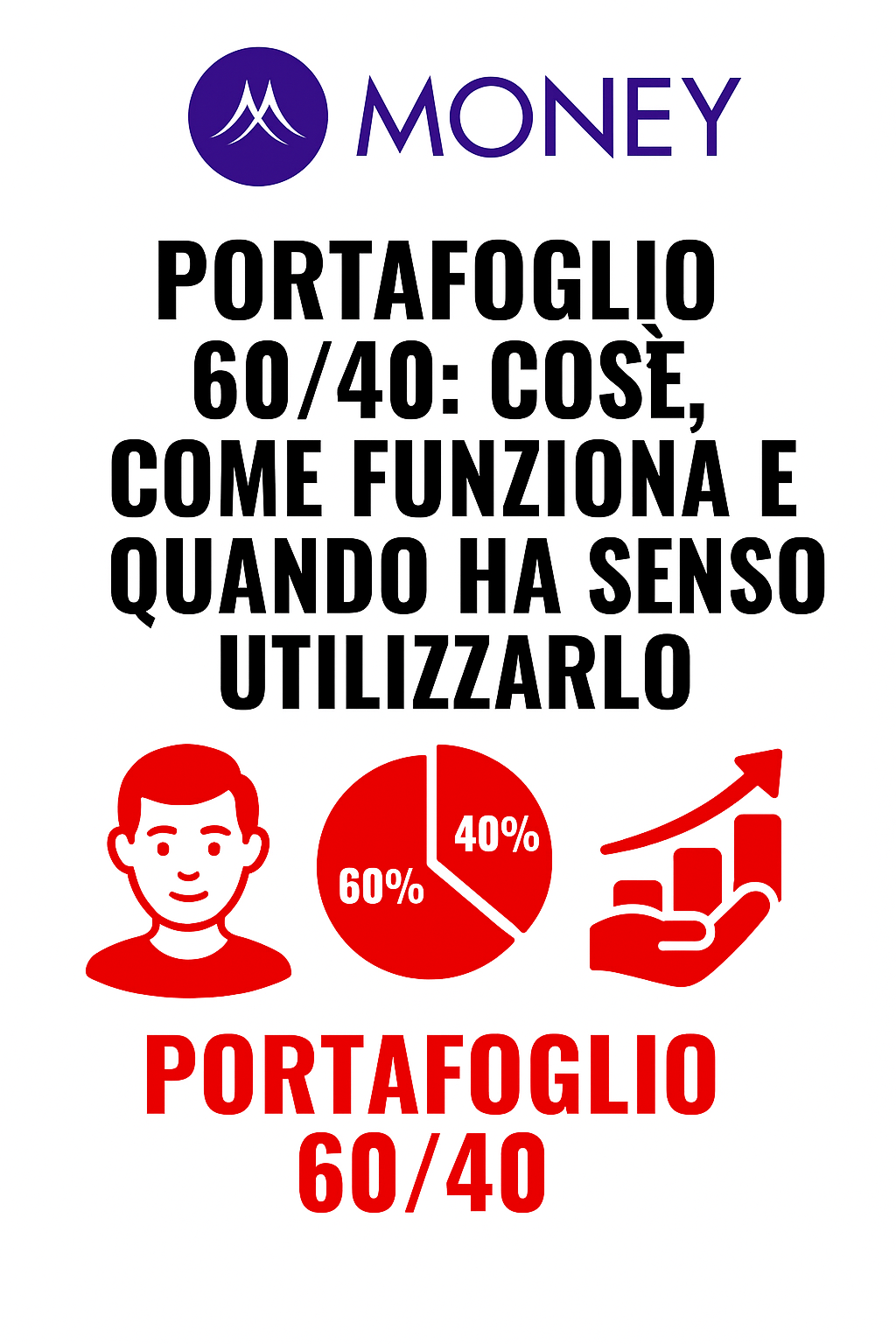 Portafoglio 60/40: cos’è, come funziona e quando ha senso utilizzarlo
