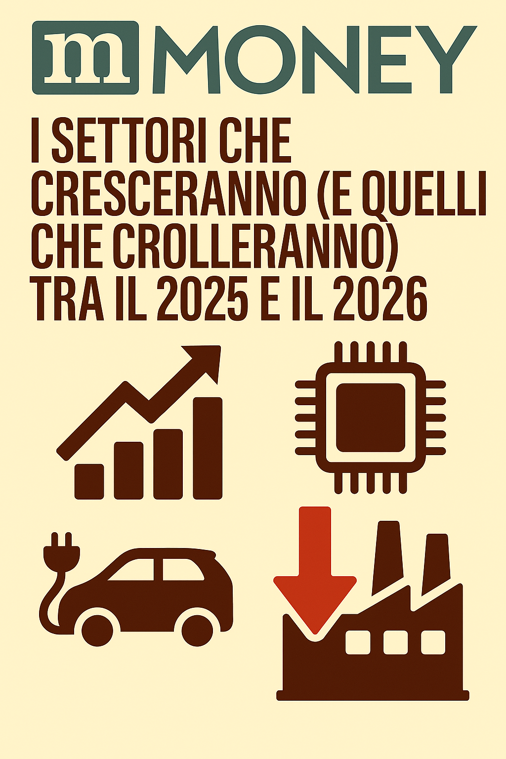 I settori che cresceranno (e quelli che crolleranno) tra il 2025 e il 2026