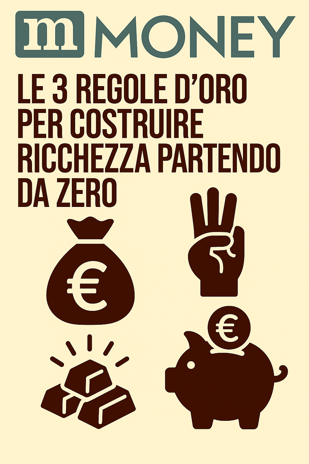 Le 3 Regole d’Oro per Costruire Ricchezza Partendo da Zero