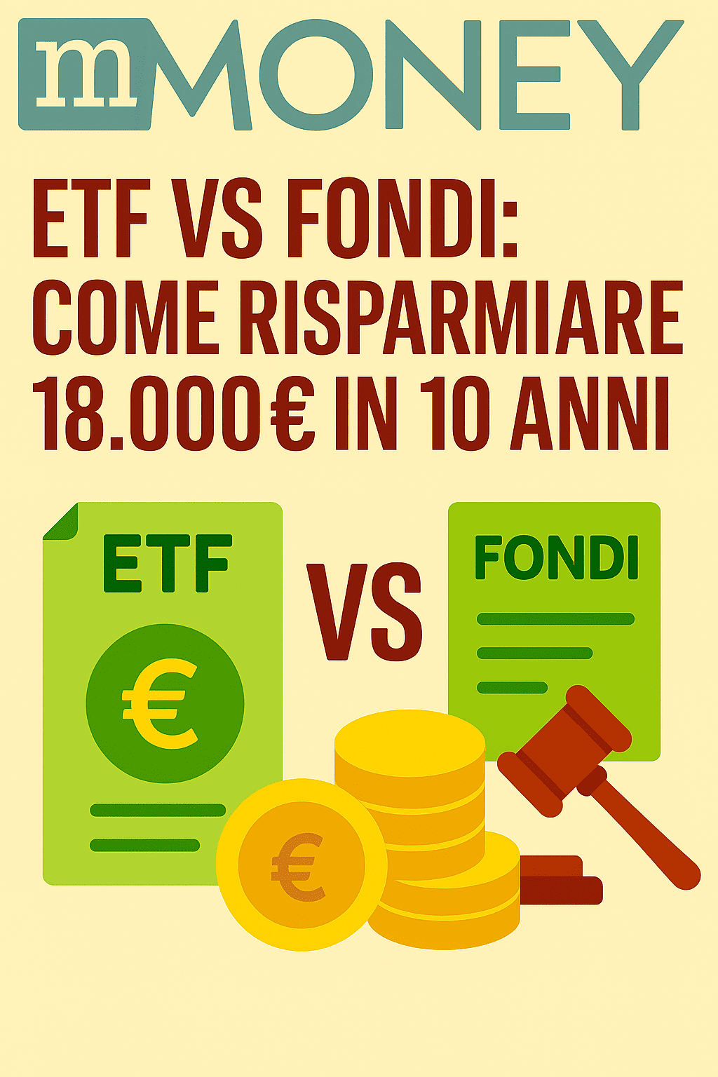 ETF vs Fondi: perché ogni famiglia italiana dovrebbe conoscere questa differenza (e come risparmiare 18.000€ in 10 anni)