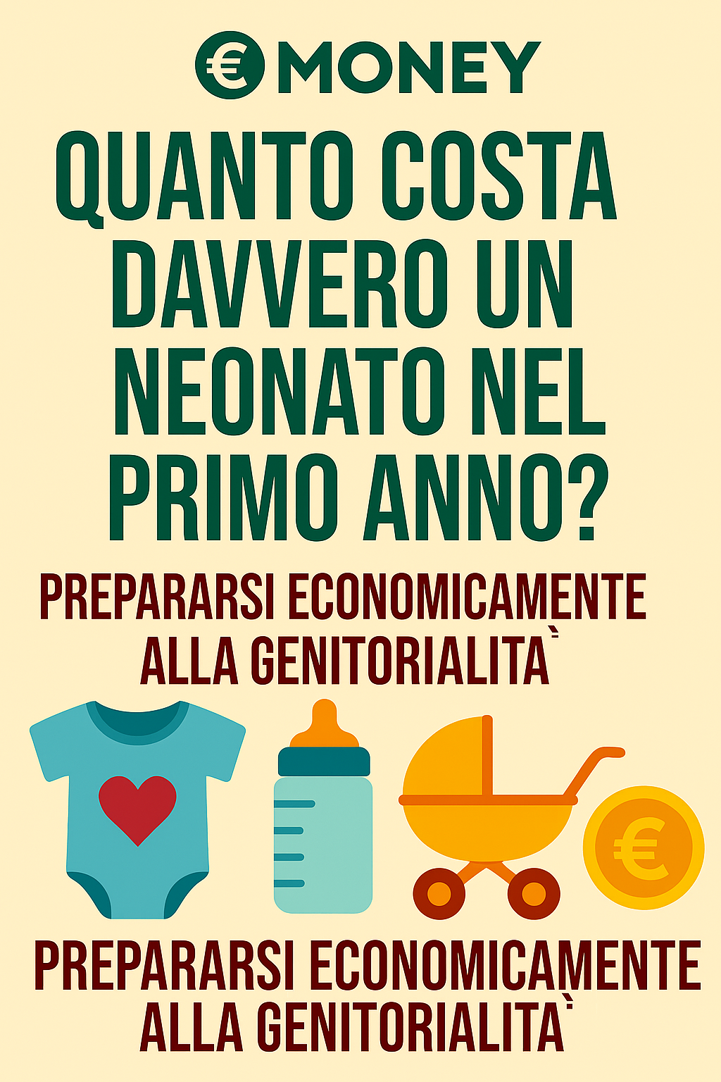 Quanto costa davvero un neonato nel primo anno? Prepararsi economicamente alla genitorialità