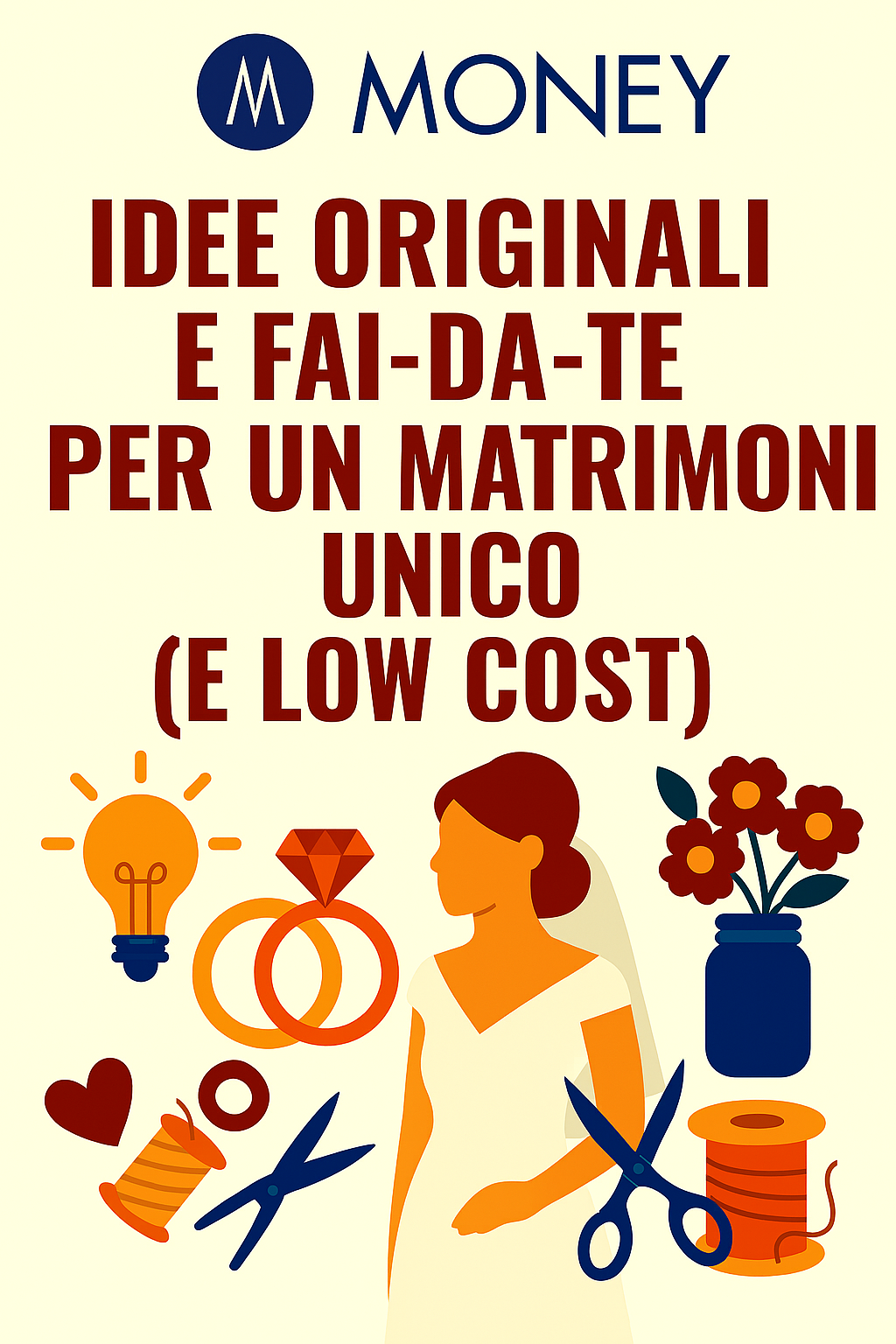 Idee originali e fai-da-te per un matrimonio unico (e low cost)