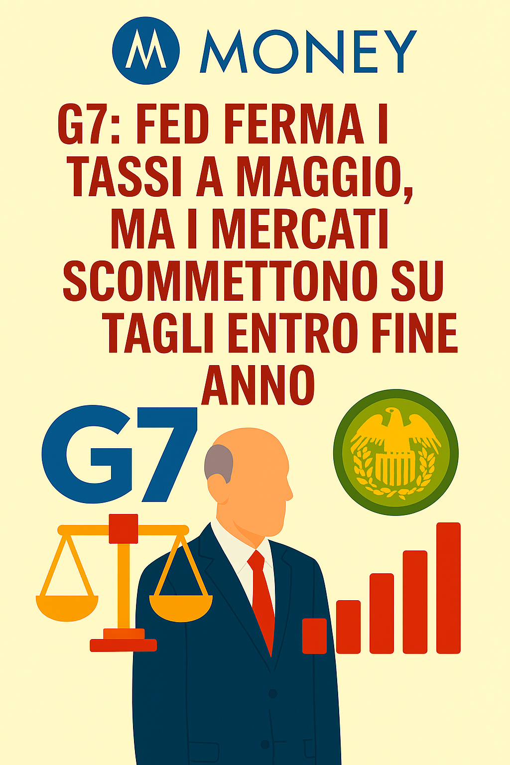 Fed ferma i tassi a maggio, ma i mercati scommettono su tagli entro fine anno