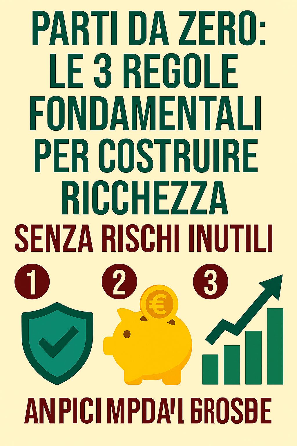 Parti da Zero: Le 3 Regole Fondamentali per Costruire Ricchezza Senza Rischi Inutili