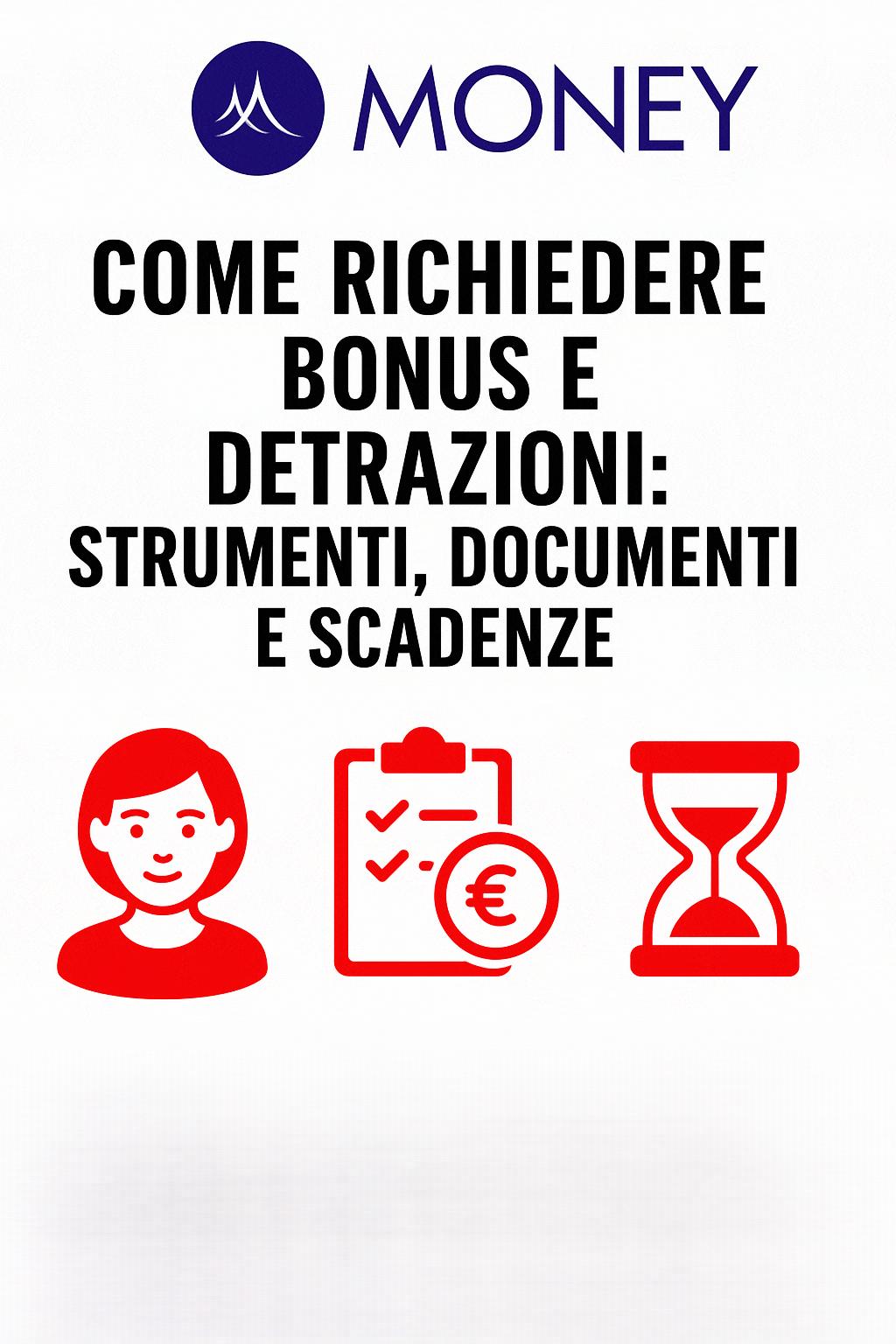 Come richiedere bonus e detrazioni: strumenti, documenti e scadenze