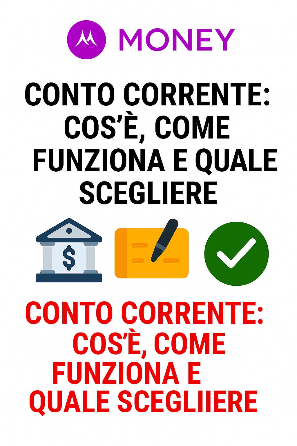 Conto Corrente: Cos’è, Come Funziona e Quale Scegliere