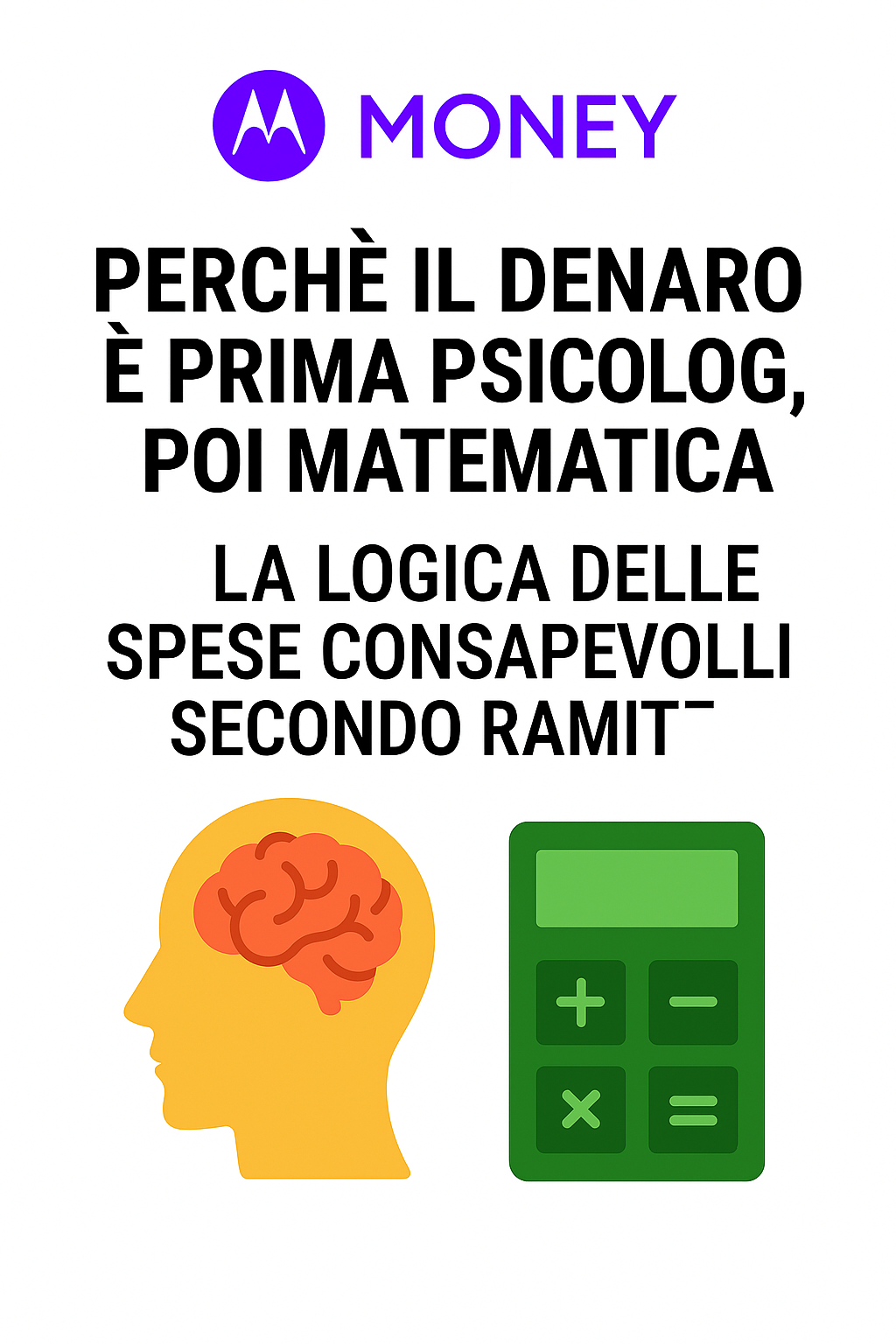 Perché il denaro è prima psicologia, poi matematica