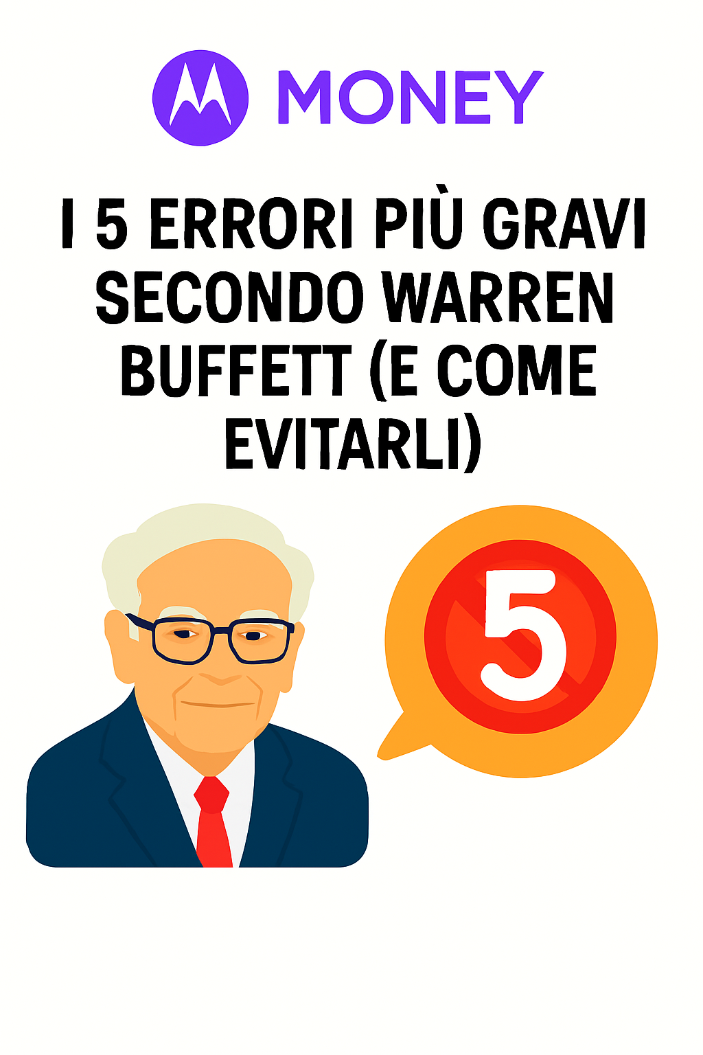 I 5 errori più gravi secondo Warren Buffett (e come evitarli)