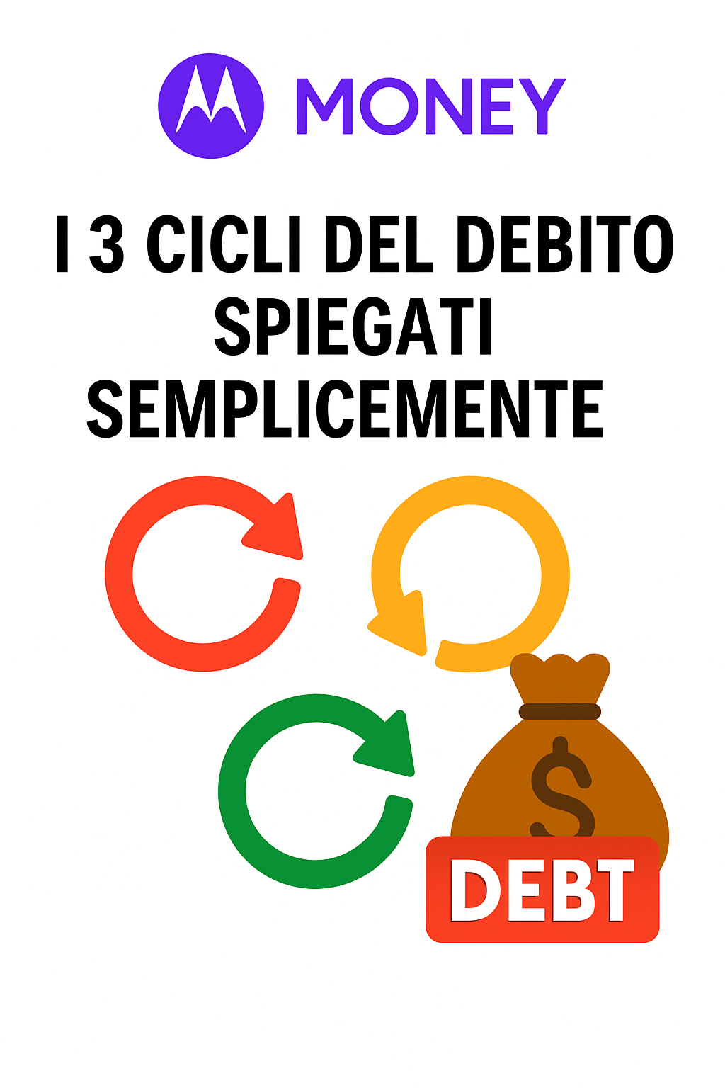 I 3 cicli del debito spiegati semplicemente