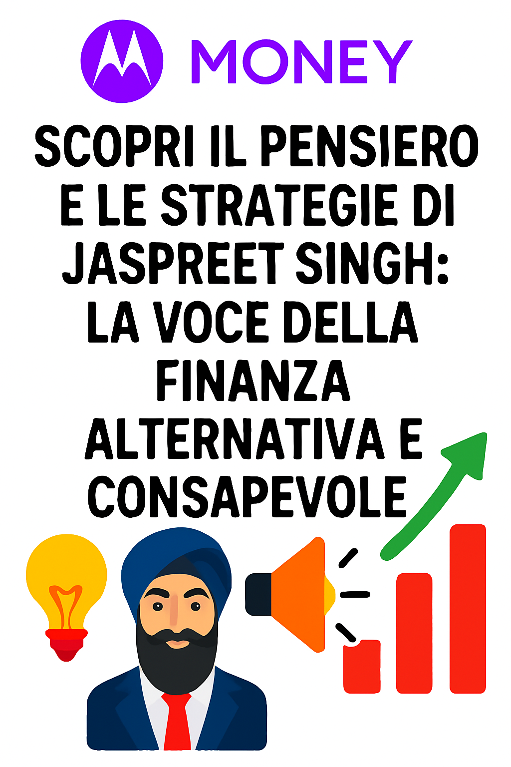 Scopri il pensiero e le strategie di Jaspreet Singh: la voce della finanza alternativa e consapevole