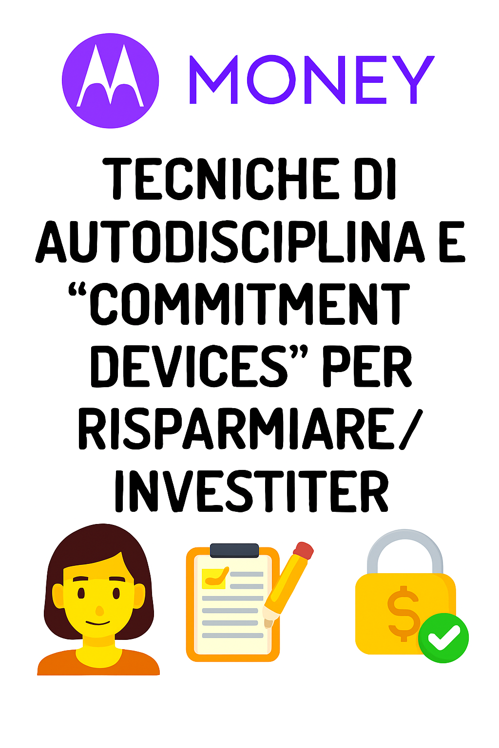 Autodisciplina Finanziaria: Come Usare i “Commitment Devices” per Risparmiare e Investire Meglio