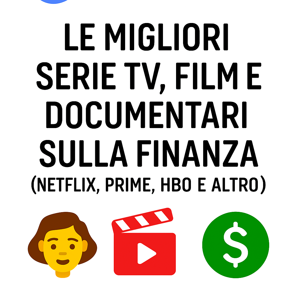 Le Migliori Serie TV, Film e Documentari sulla Finanza (Netflix, Prime, HBO e altro)