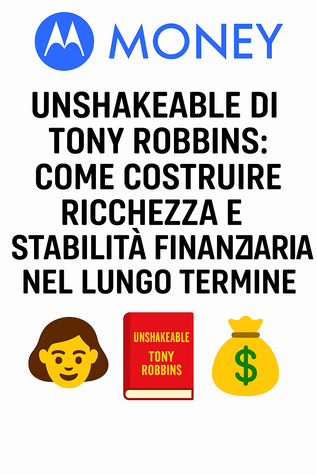 Unshakeable di Tony Robbins: Come Costruire Ricchezza e Stabilità Finanziaria nel Lungo Termine