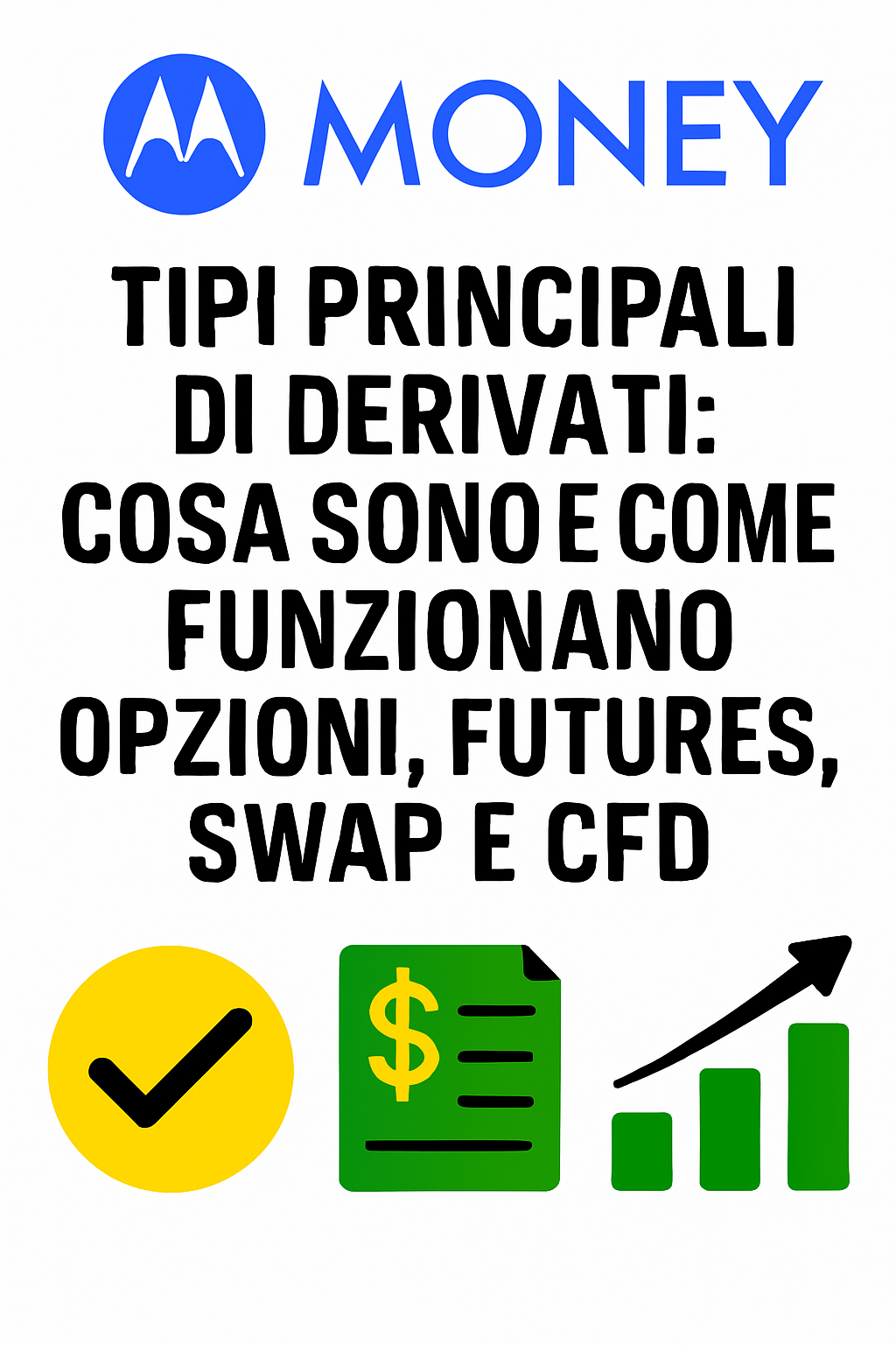 Tipi Principali di Derivati: Cosa Sono e Come Funzionano Opzioni, Futures, Swap e CFD