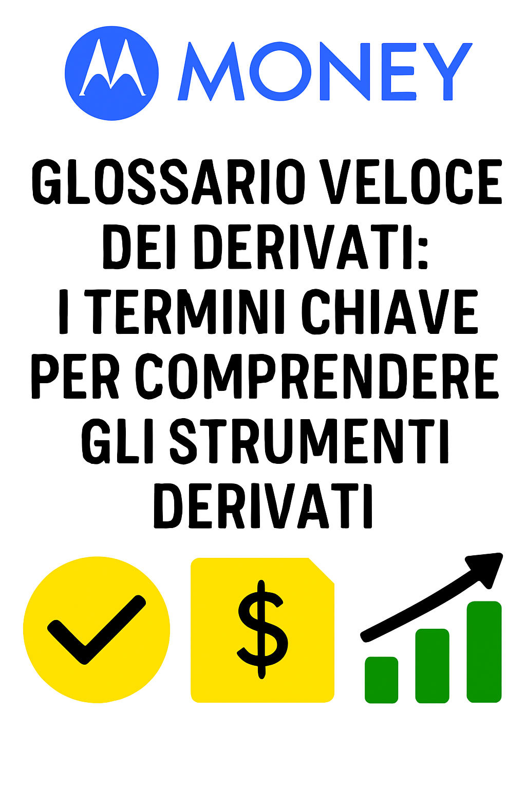 Glossario Veloce dei Derivati: i Termini Chiave per Comprendere gli Strumenti Derivati