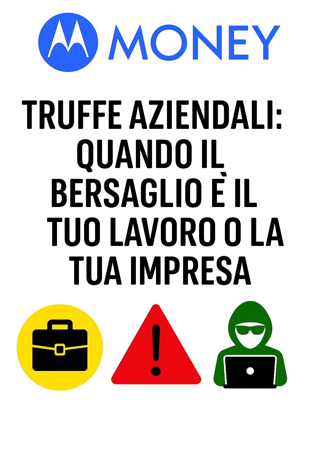 Truffe aziendali: quando il bersaglio è il tuo lavoro o la tua impresa