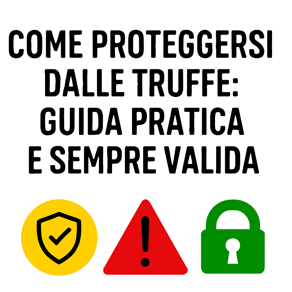 Come proteggersi dalle truffe: guida pratica e sempre valida