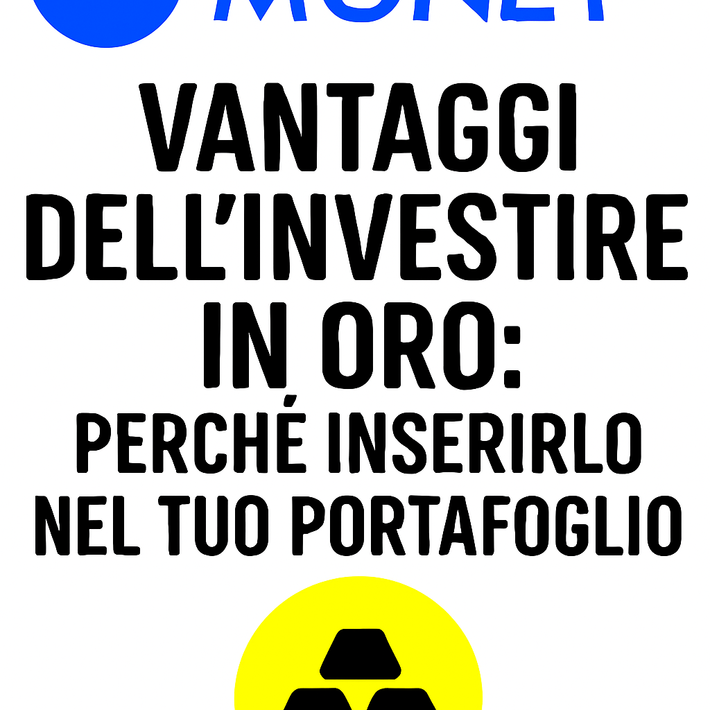 Vantaggi dell’investire in oro: perché inserirlo nel tuo portafoglio