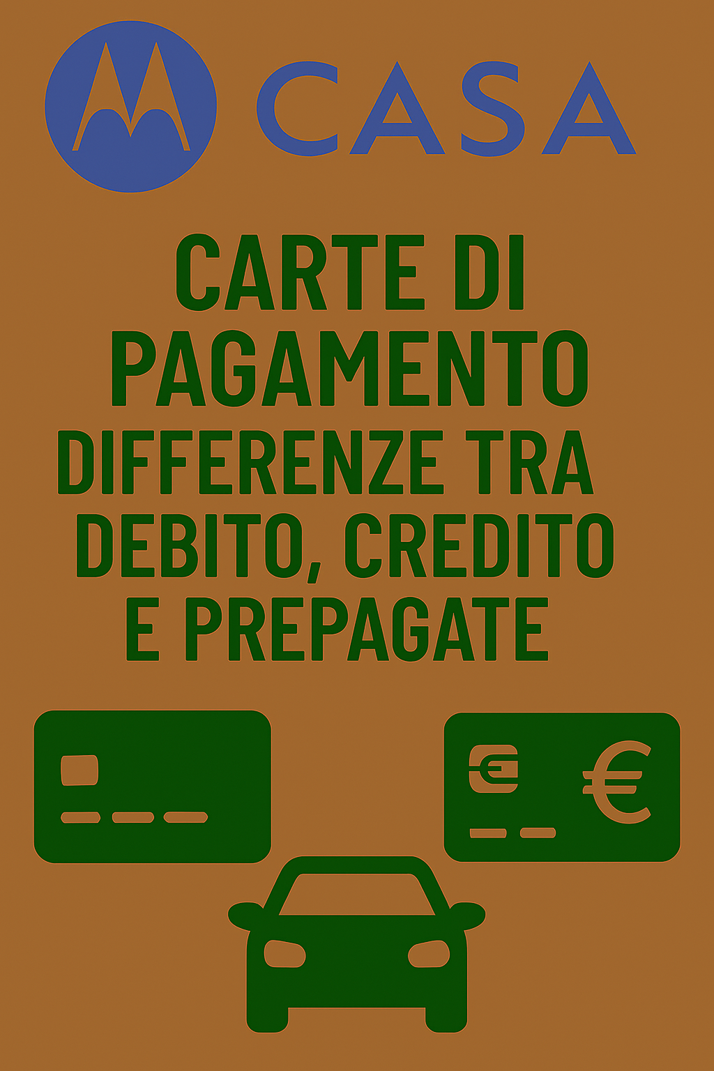 Carte di Pagamento: Differenze tra Debito, Credito e Prepagate