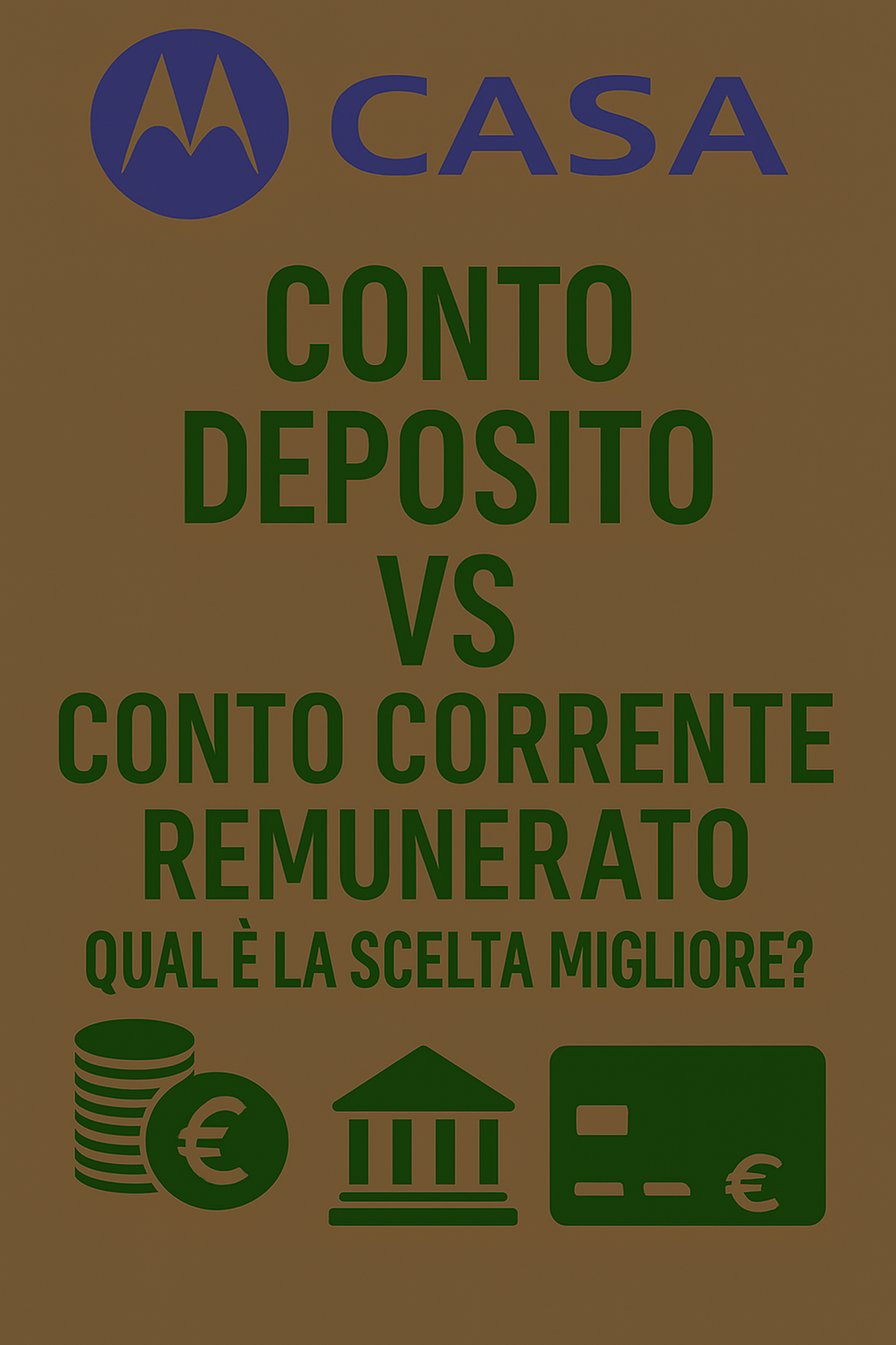 Conto Deposito vs Conto Corrente Remunerato: Qual è la Scelta Migliore?
