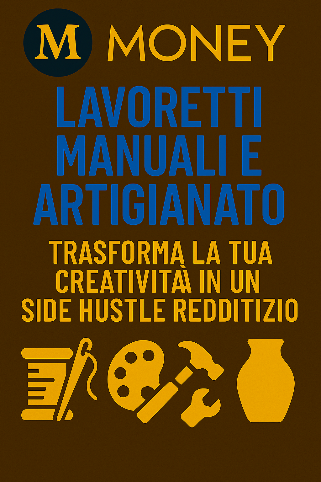 Lavoretti Manuali e Artigianato: Trasforma la Tua Creatività in un Side Hustle Redditizio