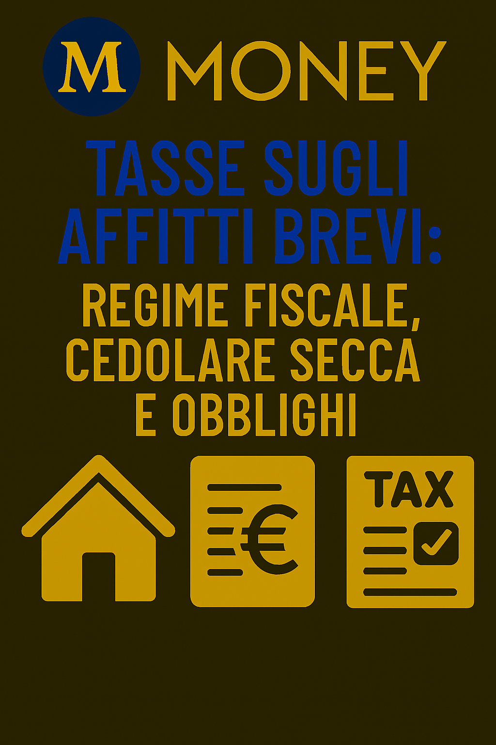 Tasse sugli Affitti Brevi: Regime Fiscale, Cedolare Secca e Obblighi