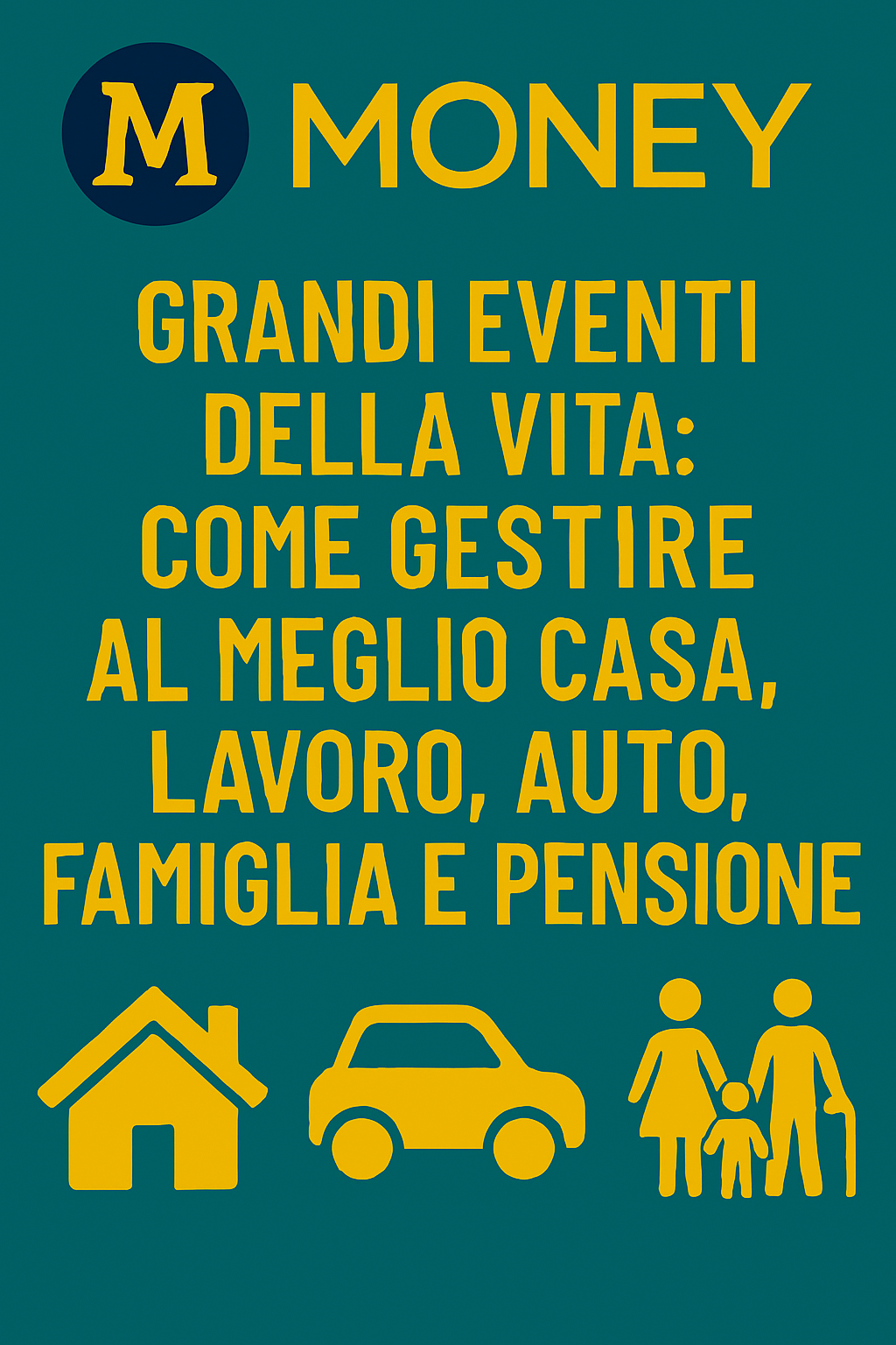 Grandi Eventi della Vita: Come Gestire al Meglio Casa, Lavoro, Auto, Famiglia e Pensione