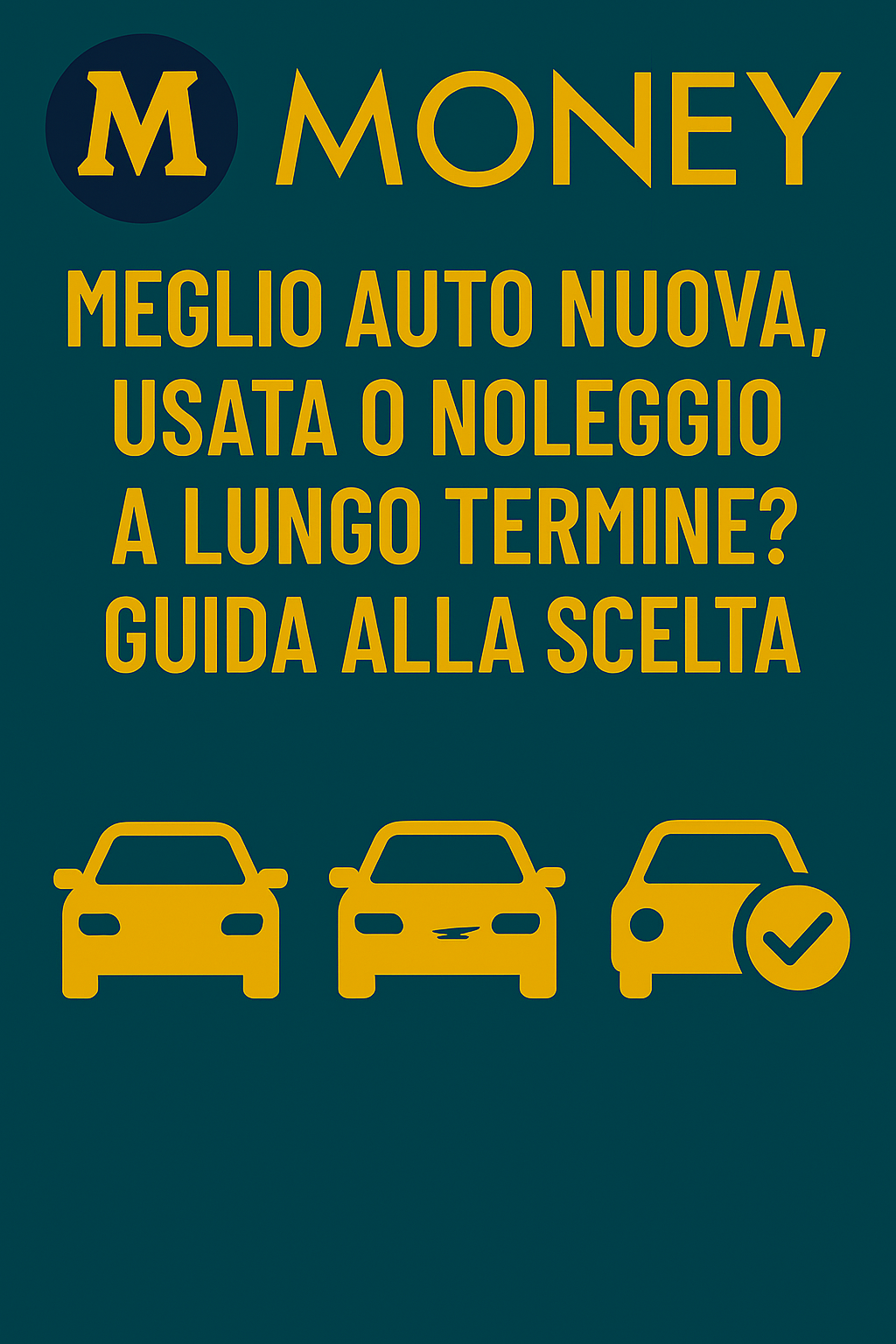 Meglio Auto Nuova, Usata o Noleggio a Lungo Termine? Guida alla Scelta