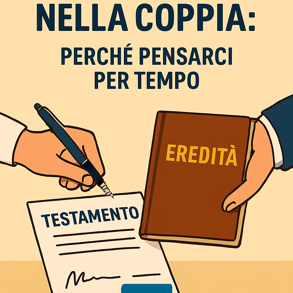 📝 Testamento e Successione nella Coppia: Perché Pensarci per Tempo
