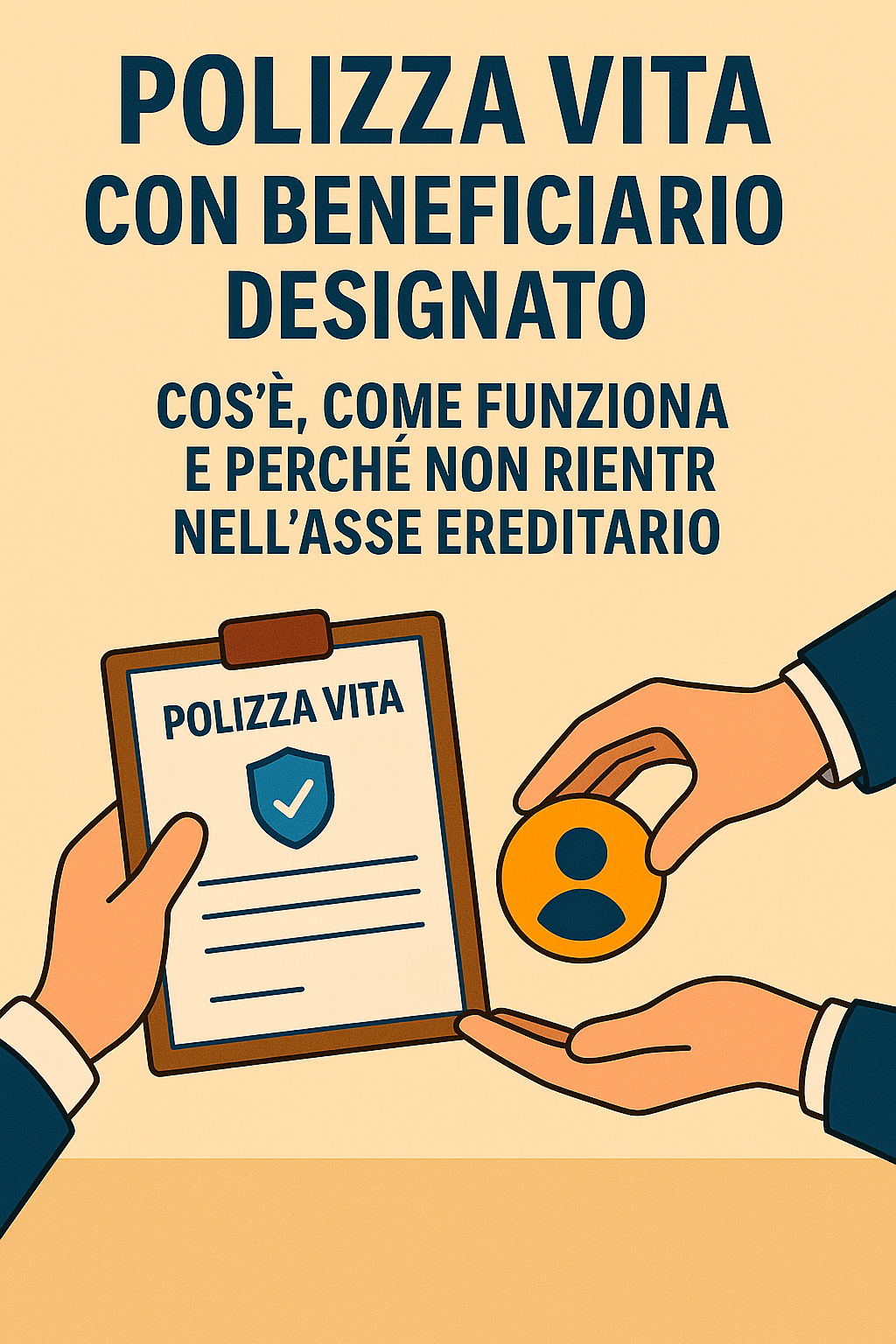 Polizza Vita con Beneficiario Designato: Cos'è, Come Funziona e Perché Non Rientra nell’Asse Ereditario