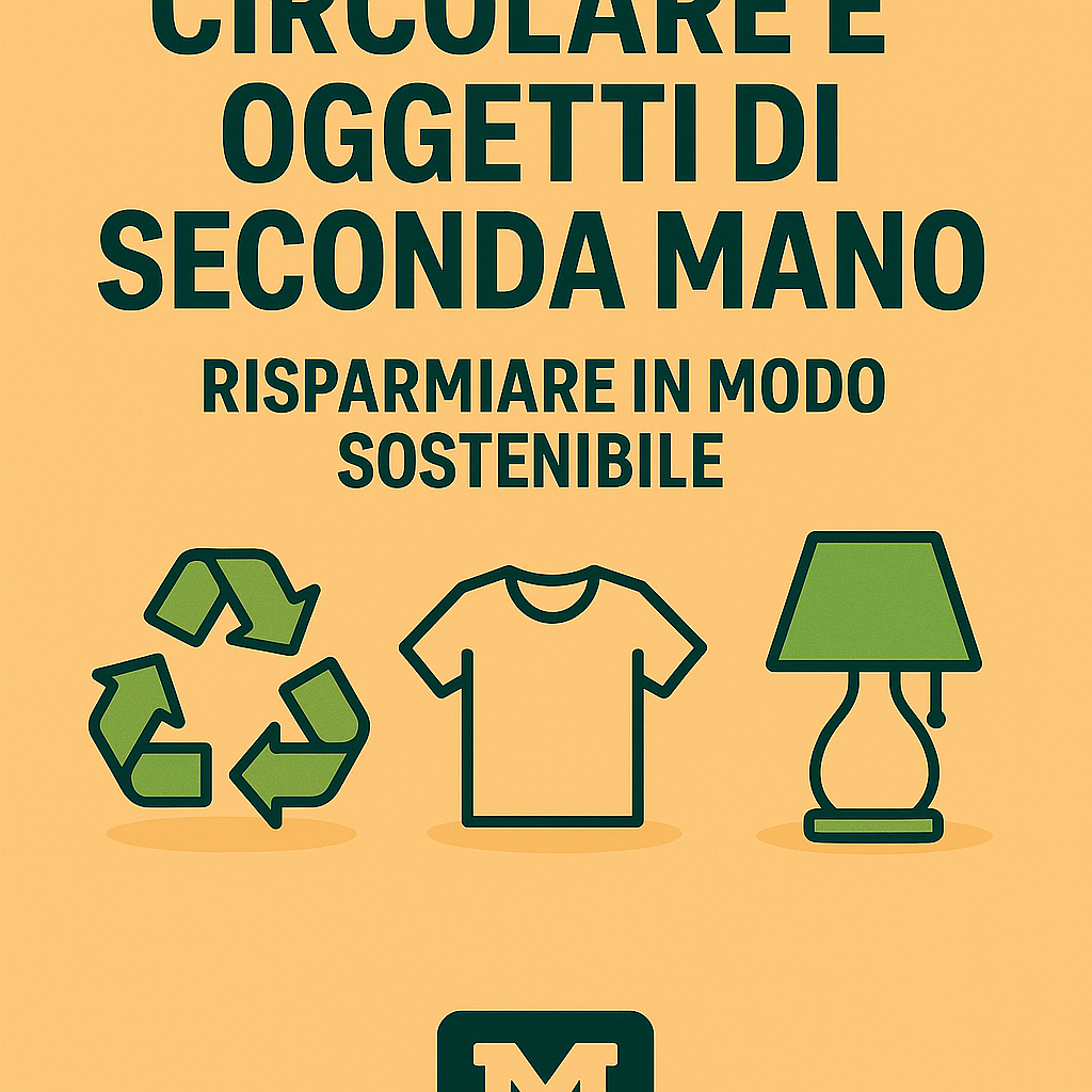 Economia Circolare e Oggetti di Seconda Mano: Risparmiare in Modo Sostenibile