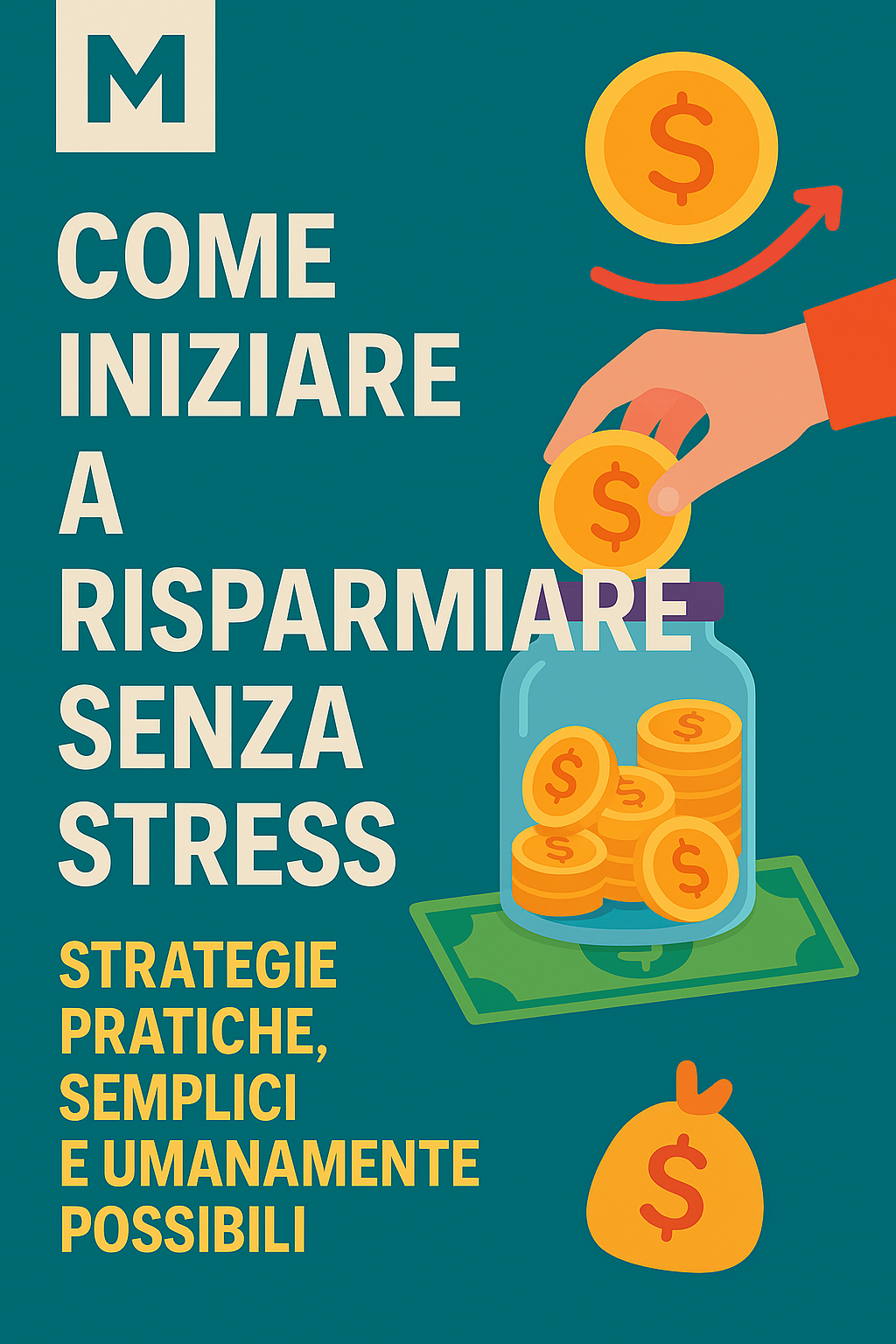 Come Iniziare a Risparmiare Senza Stress: Strategie Pratiche, Semplici e Umanamente Possibili