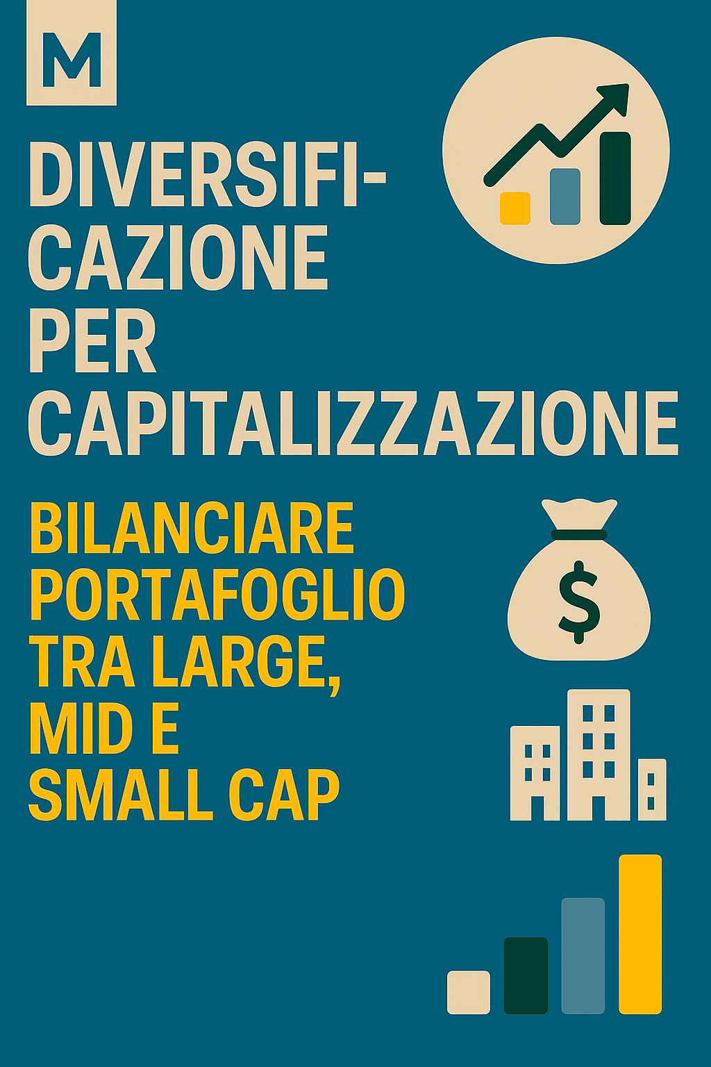 Diversificazione per capitalizzazione: bilanciare portafoglio tra large, mid e small cap