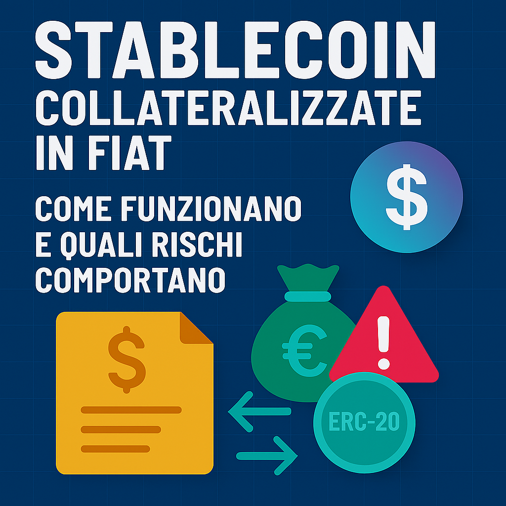Stablecoin collateralizzate in fiat: come funzionano e quali rischi comportano