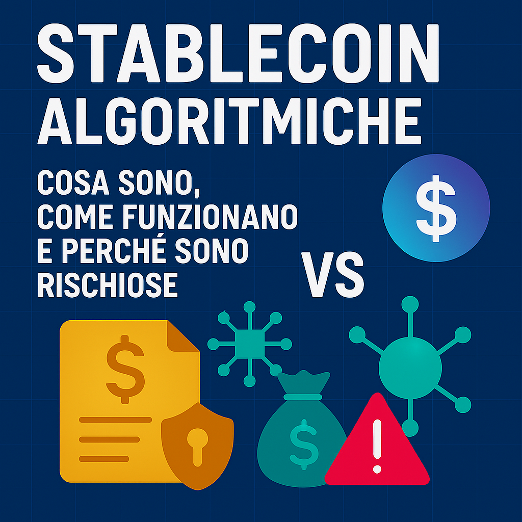 Stablecoin algoritmiche: cosa sono, come funzionano e perché sono rischiose