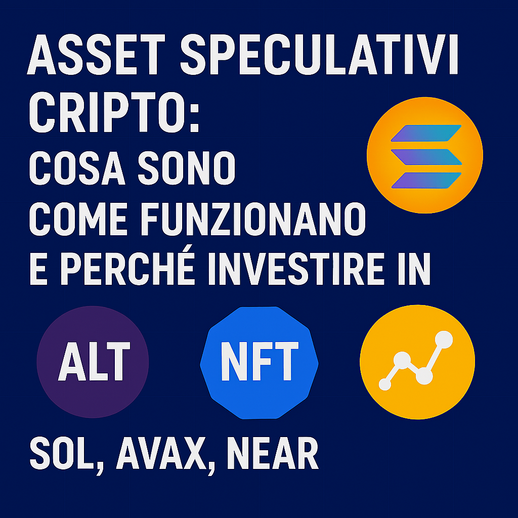 Asset speculativi cripto: cosa sono ALT, NFT e token a bassa capitalizzazione