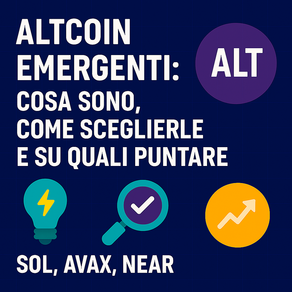 Altcoin emergenti: cosa sono, come sceglierle e su quali puntare
