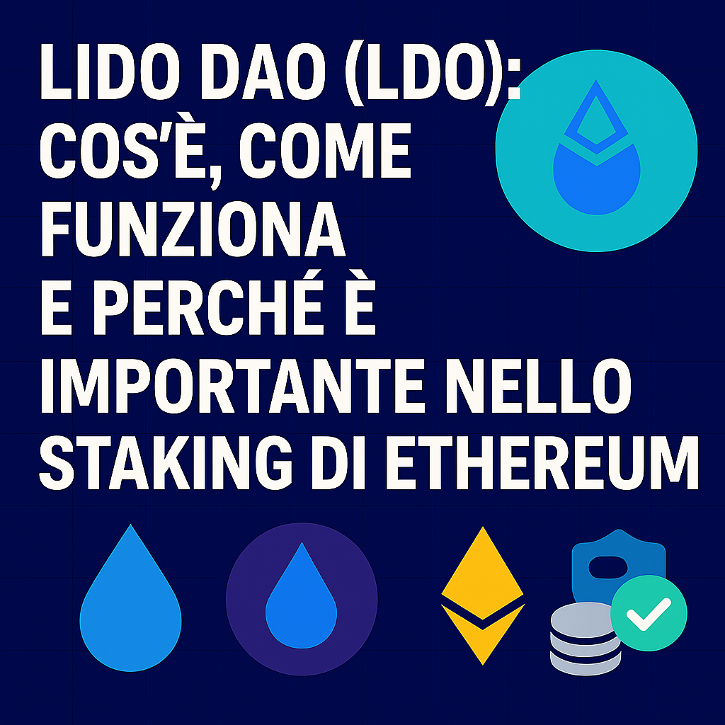 Lido DAO (LDO): Cos’è, Come Funziona e Perché è Importante nello Staking di Ethereum