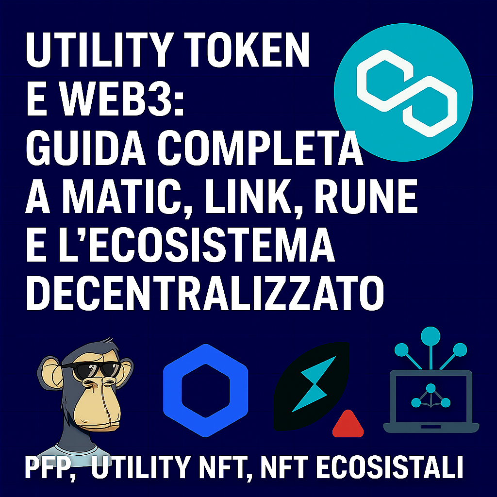 Utility Token e Web3: Guida Completa a MATIC, LINK, RUNE e l’Ecosistema Decentralizzato