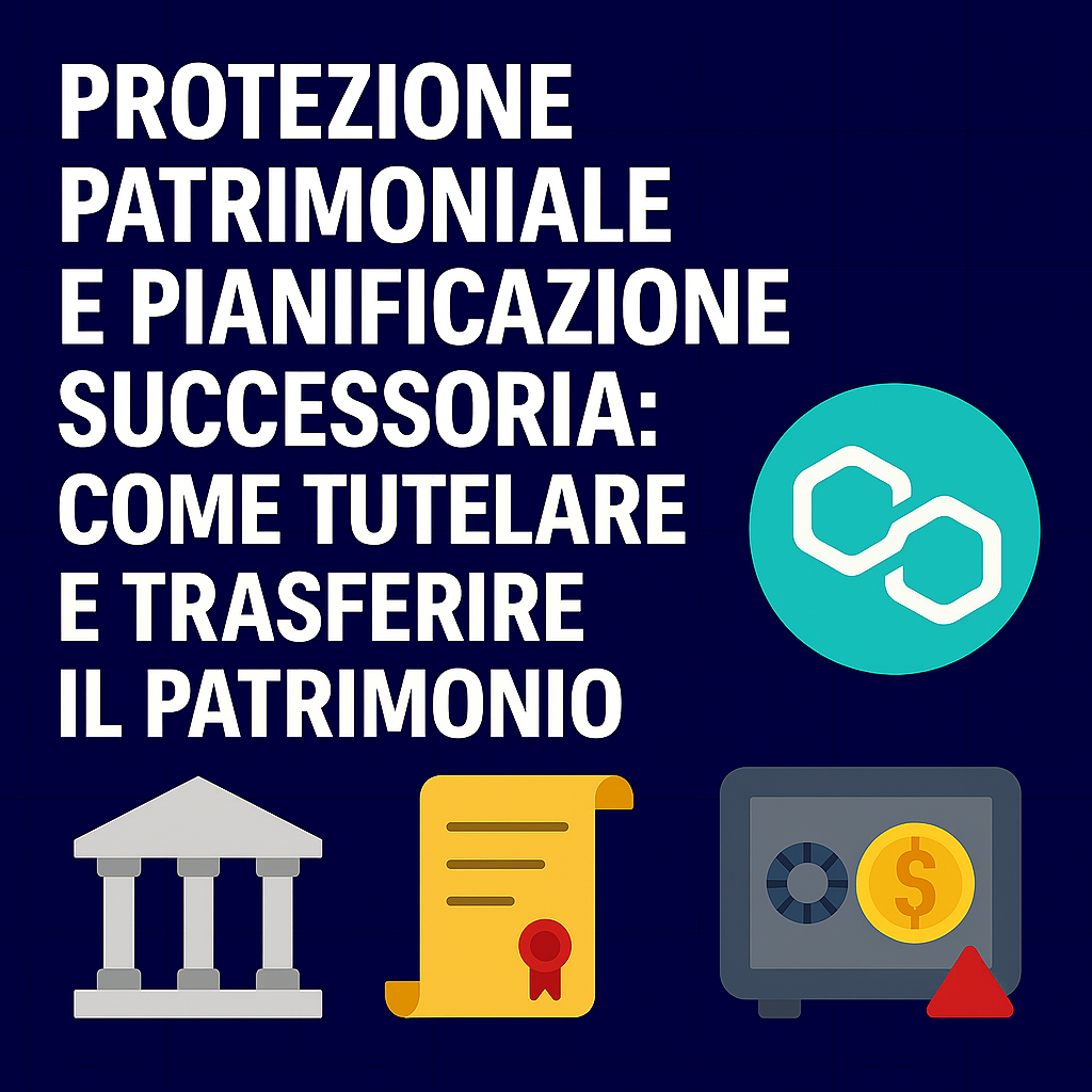 Protezione patrimoniale e pianificazione successoria: come tutelare e trasferire il patrimonio
