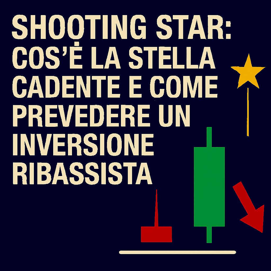 Shooting Star: Cos’è la Stella Cadente e Come Prevedere un Inversione Ribassista