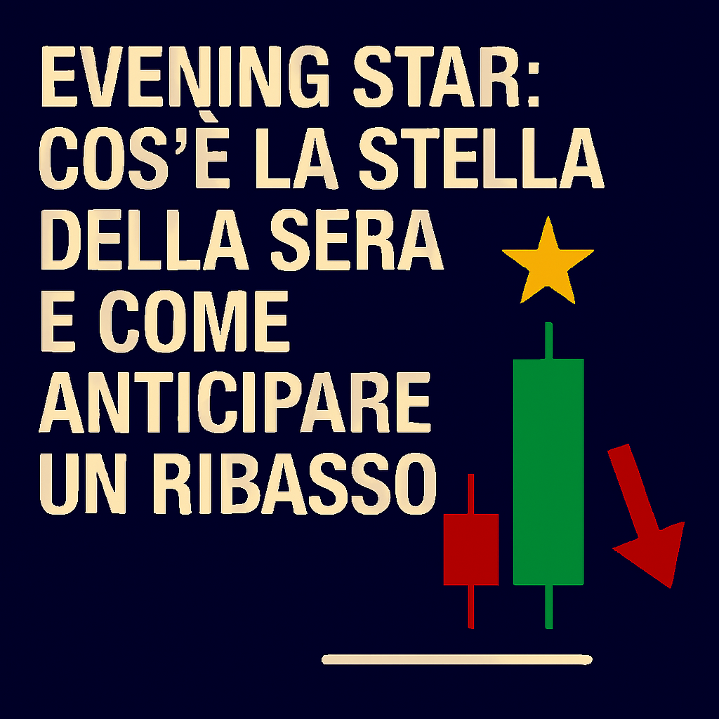 Evening Star: Cos’è la Stella della Sera e Come Anticipare un Ribasso