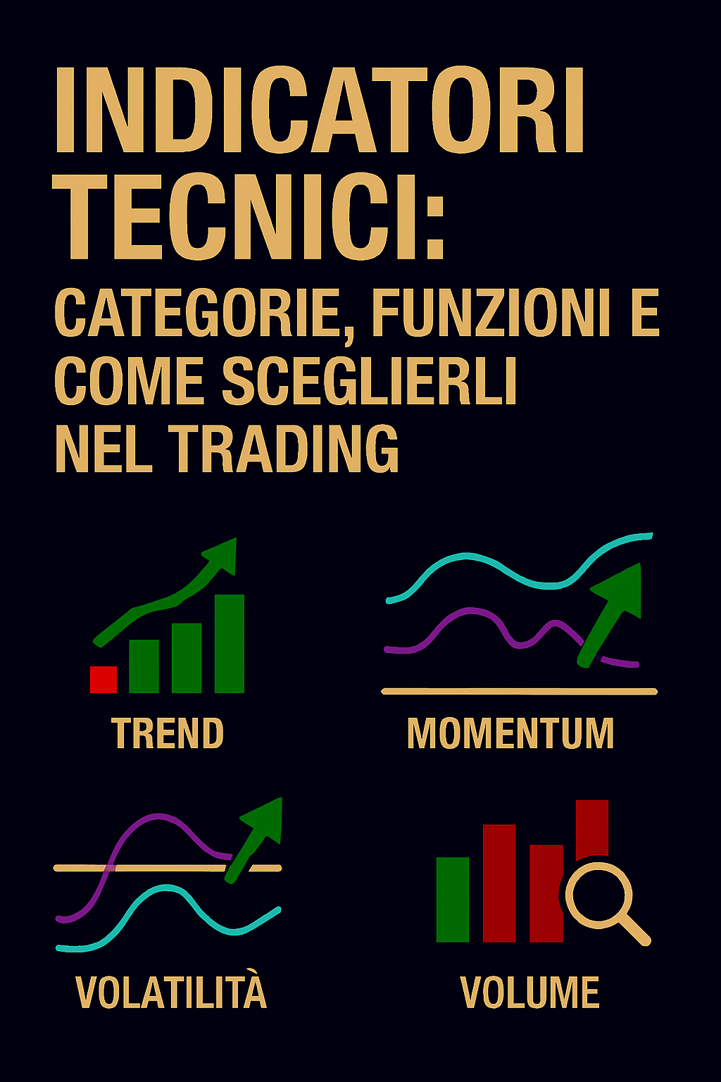 Indicatori Tecnici: Categorie, Funzioni e Come Sceglierli nel Trading