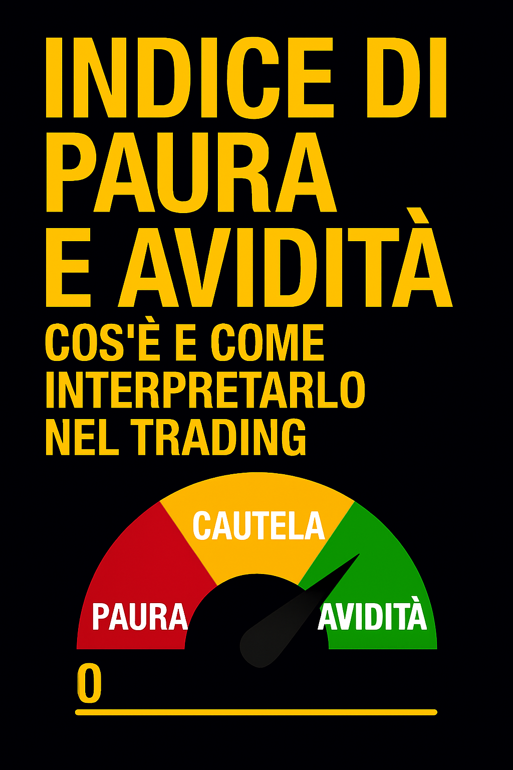 Puoi fare: Indice di Paura e Avidità: Cos’è e Come Interpretarlo nel Trading