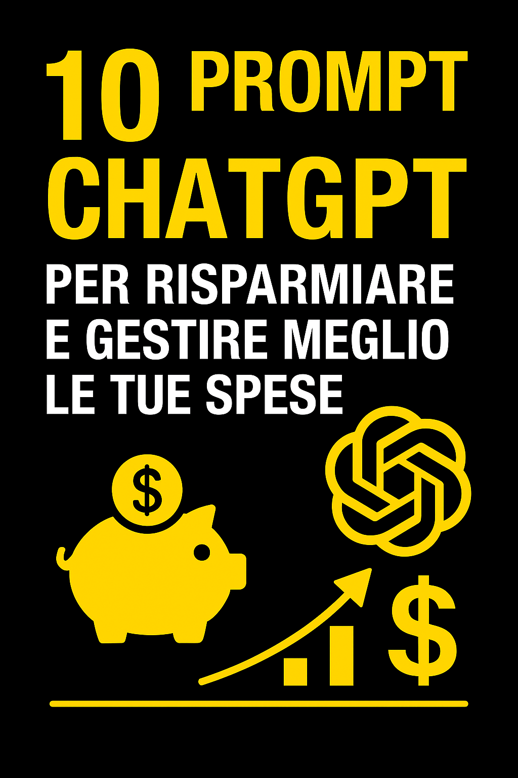 10 Prompt ChatGPT per Risparmiare e Gestire Meglio le Tue Spese
