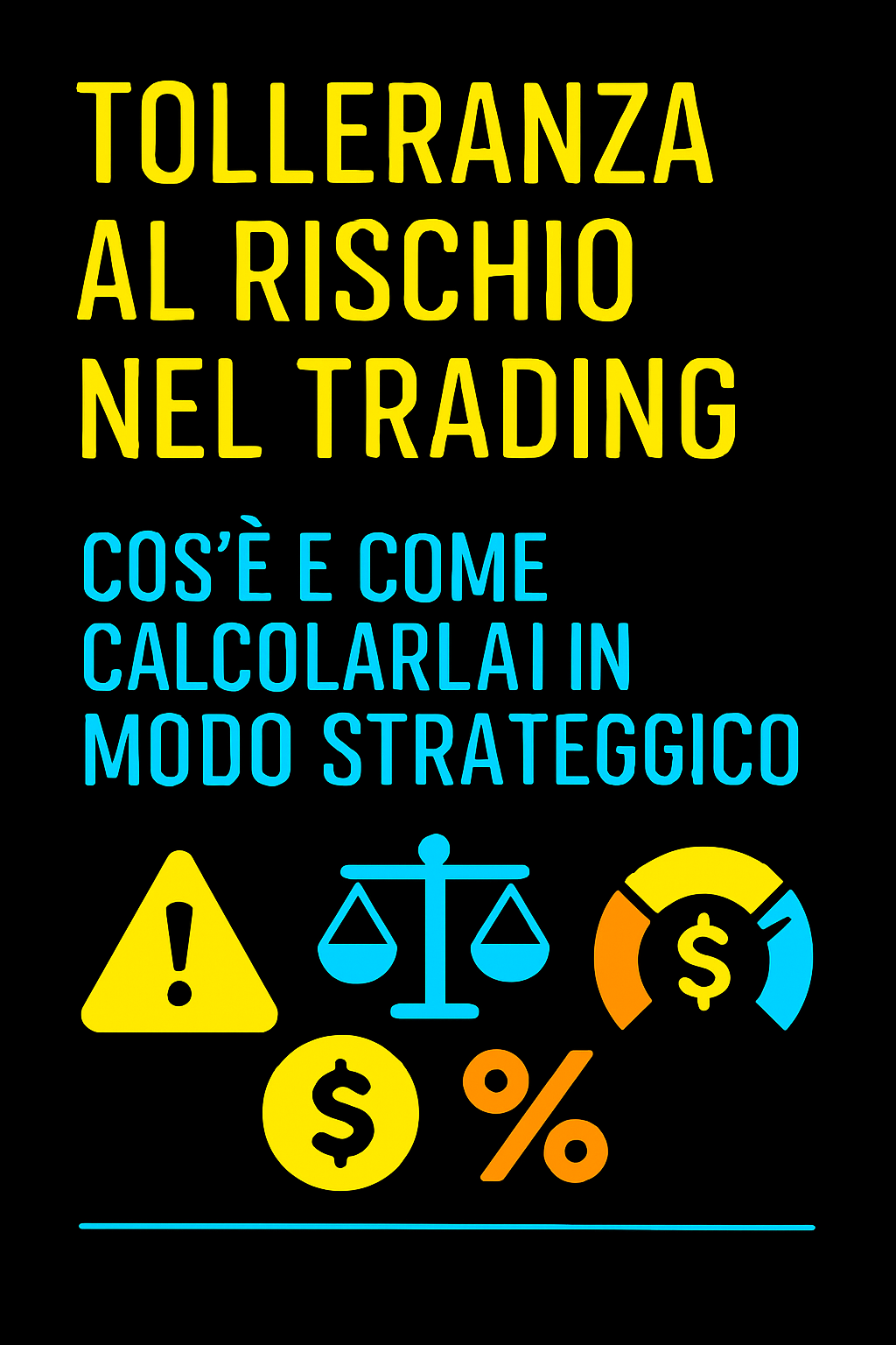 Tolleranza al Rischio nel Trading: Cos’è e Come Calcolarla in Modo Strategico