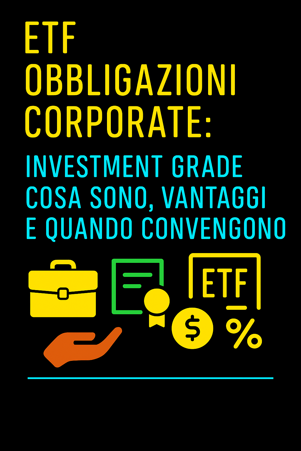 ETF Obbligazioni Corporate Investment Grade: Cosa Sono, Vantaggi e Quando Convengono